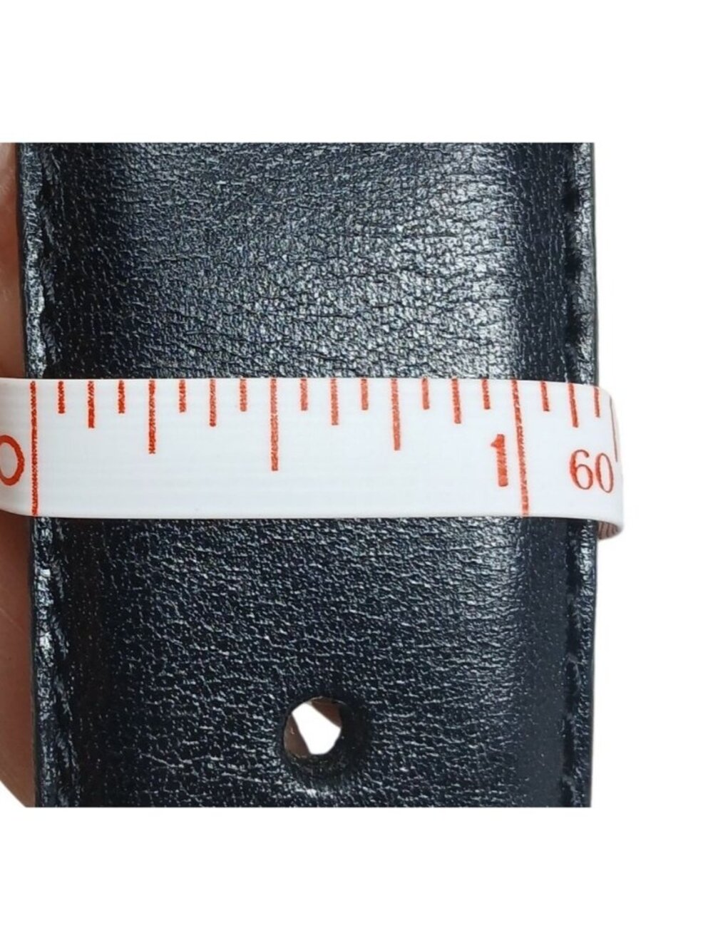 Fossil Black Leather Belt Silver-Tone Buckle & Accents Women Small Western #I-1H - Picture 6 of 9